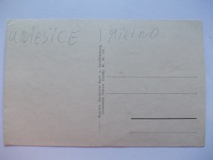 Mielno, Gross Mollen, alley, ca. 1930