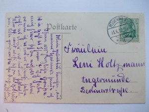 Darlowo, Rugenwalde, bridge, 1912