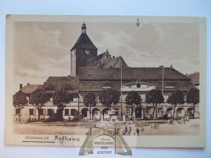 Darlowo, Rugenwalde, market square, ca. 1920