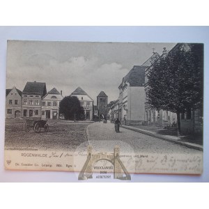 Darłowo, Rugenwalde, ulica Długa, 1907