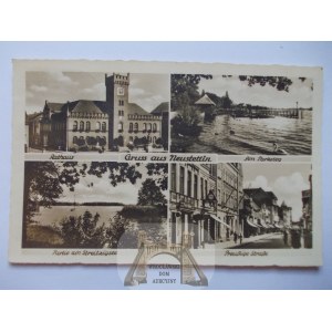 Szczecinek, Neustettin, 4 widoki, 1948