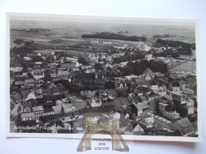 Swidwin, Schivelbein, aerial panorama, circa 1940.