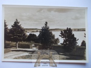 Drawsko Pomorskie, Dramburg, panorama, private sheet, circa 1930.