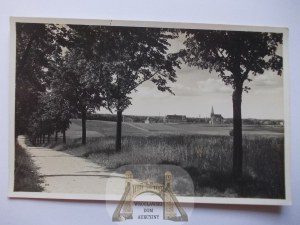 Drawsko Pomorskie, Dramburg, panorama, private sheet, circa 1930.