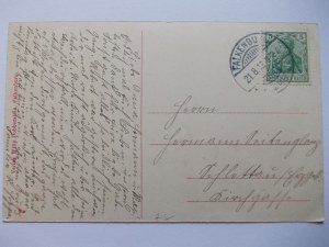 Zlocieniec, Falkenburg, panorama, 1912