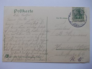 Zlocieniec, Falkenburg, lake, 1908