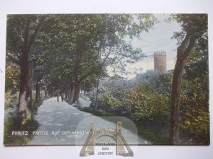 Pyrzyce, Pyritz, promenade, ca. 1910