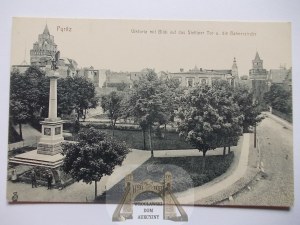 Pyrzyce, Pyritz, Banska Street, ca. 1910