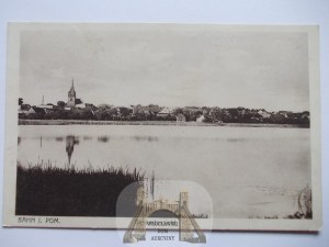 Banie, Bahn k. Gryfino, panorama, ca. 1920