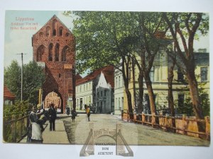 Lipiany, Lippehne, street, myśliborska gate, 1934