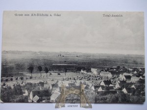 Old Rudnica, Alt Rudnitz near Cedynia, panorama, ca. 1910