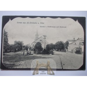 Stara Rudnica, Alt Rudnitz k. Cedynia, ulica, ok. 1918