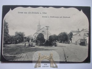 Old Rudnica, Alt Rudnitz near Cedynia, street, ca. 1918