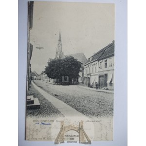 Chojna, Konigsberg, ulica, 1905