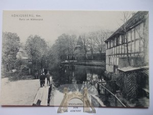 Chojna, Konigsberg, mill, ca. 1909