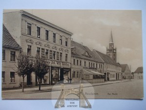 Debno, Neudamm, Market Square, 1911