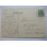 Dębno, Neudamm, restauracja Waldessaum, 1908