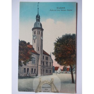 Dębno, Neudamm, ratusz, 1943