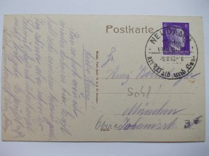 Debno, Neudamm, town hall, 1943