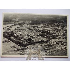 Dębno, Neudamm, panorama lotnicza, 1931