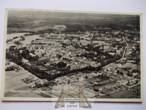 Debno, Neudamm, aerial panorama, 1931