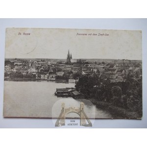 Włacz, Deutsch Krone, panorama, 1920