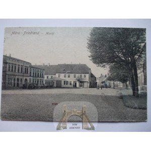 Mirosławiec k. Wałcz, Rynek, ok. 1910
