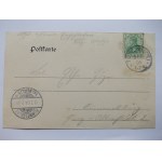 Tuczno k. Wałcz, kościół, secesyjna ramka, 1904