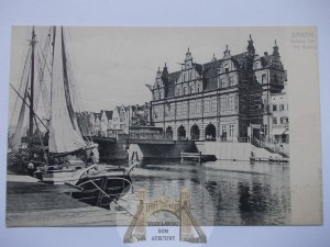 Danzig, Danzig, Green Gate, sailboats circa 1900.