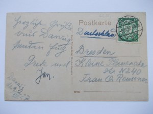 Danzig, Danzig, Radunia, promenade 1927