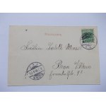 Gdańsk, Danzig, kościół Mariacki, wyd. Trenkler 1899