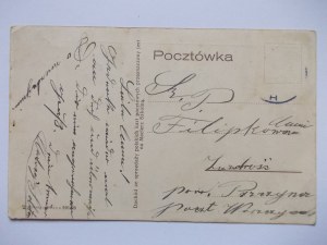 Danzig, Danzig, Building of the Directorate of Polish State Railways ca. 1925