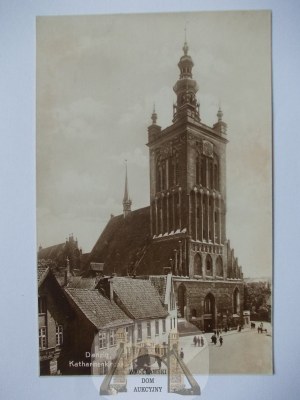 Danzig, Danzig, St. Catherine's Church ca. 1930