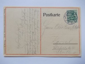 Gdansk, Danzig, Sopot, coat of arms, printers' convention 1913