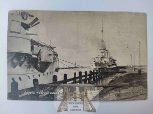 Danzig, Danzig, New Port, Neufahrwasser, war port 1915