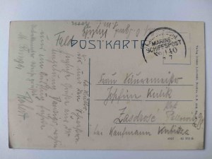 Gdansk, Danzig, Oliwa, Pacholek Hill, park, hussar 1912