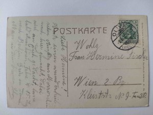 Gdansk, Danzig, Oliva, Pacholek Hill, tower, boat 1911