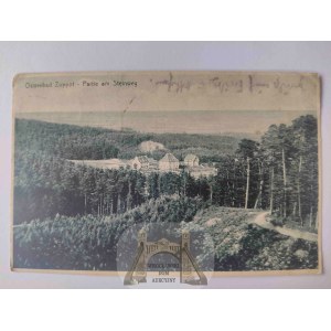 Sopot, Zoppot, Partie am Steinweg ok. 1925