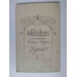 Sopot, Zoppot, dom , studnia, duża fotografia na kartonie ok. 1900
