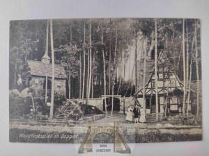 Sopot, Zoppot, Forest Opera, performance ca. 1910