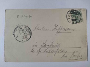Sopot, Zoppot, Thalmuhle, two views 1903