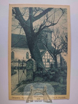 Gdynia Oksywie, church circa 1930.