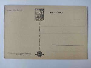 Gdynia Oksywie, church circa 1930.