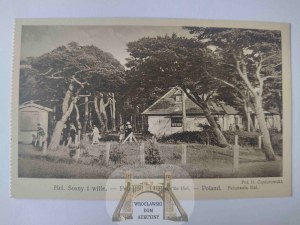Hel, pines and villas circa 1930.