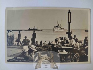 Jastarnia, entrance to the port ca. 1935
