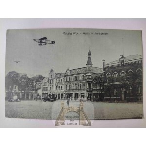 Puck, Rynek, samolot ok. 1915