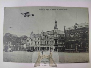 Puck, Market Square, airplane ca. 1915