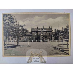 Wejherowo, Neustadt, dworzec kolejowy 1940