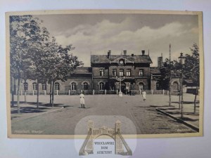 Wejherowo, Neustadt, railroad station 1940