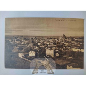 Chojnice, Konitz, panorama ok. 1915